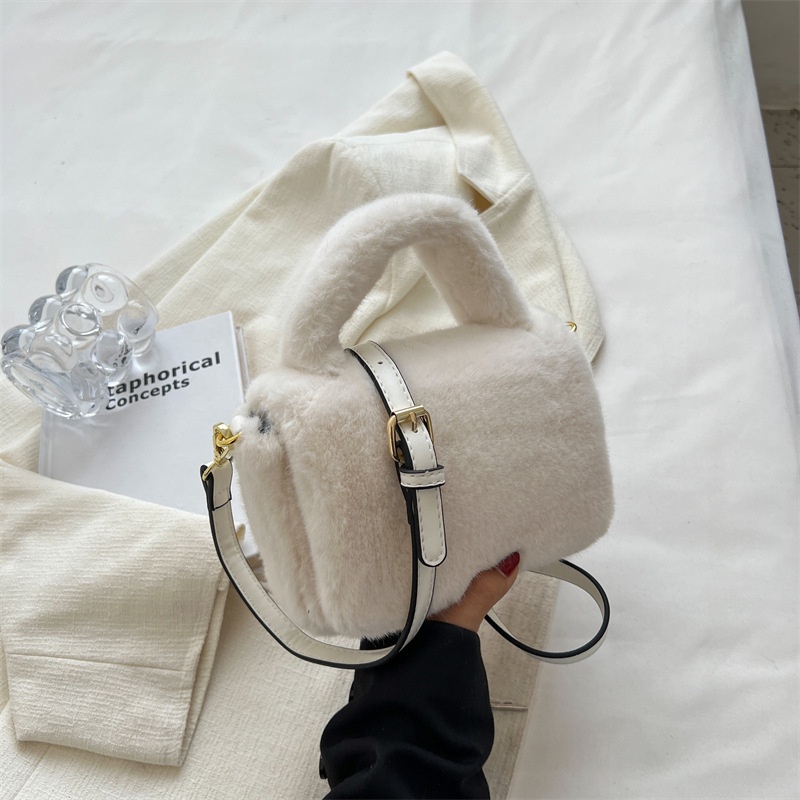 Túi Xách Lông Nhung Thời Trang Thu Đông Mới 2022 Dành Cho Nữ