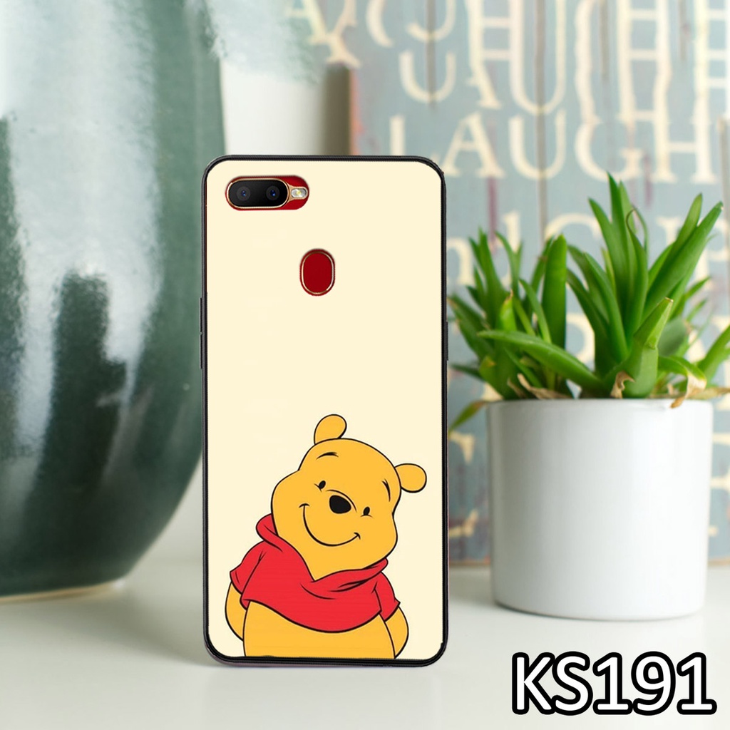 [SIÊU ƯU ĐÃI] Ốp lưng Oppo A1K/A3S/A5S/A7/A12 in hình CHÚ GẤU POOH siêu đẹp, độc, lạ_KINGSTORE.HN_Ốp lưng điện thoại