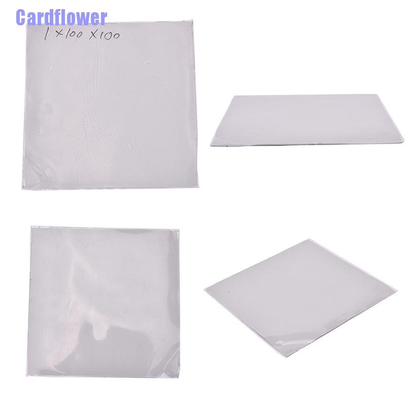 (Hàng Mới Về) Tấm Tản Nhiệt Làm Mát Cpu Bằng Silicon 100mm X 100mm X 1mm | BigBuy360 - bigbuy360.vn