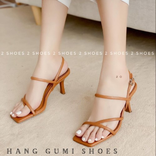 Thời trang nữ cao cấp Hang Umi shoes : Guốc sandan 5 phân hàng cao cấp , full size , màu                               .