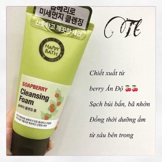 Sữa Rửa Mặt Happy Bath Cleansing Foam Soapberry