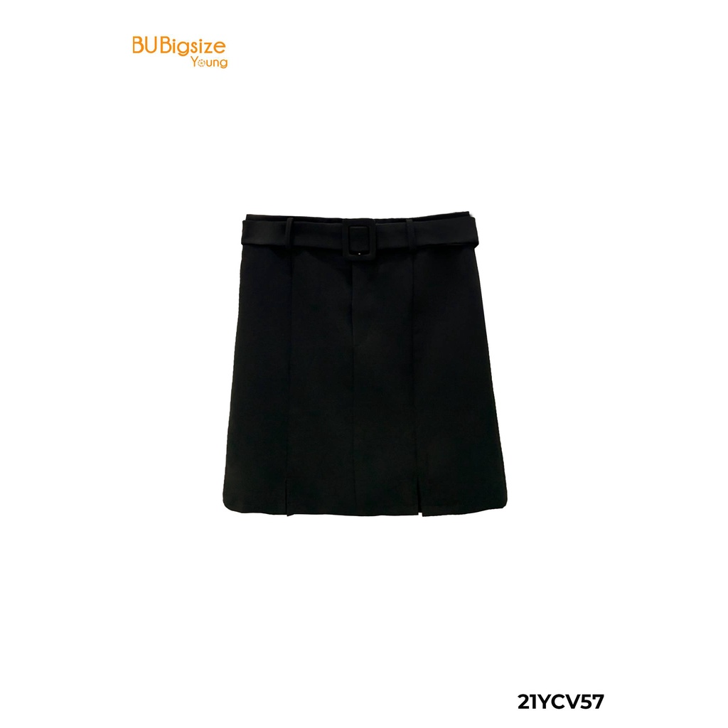 Chân váy ngắn có đai BIG SIZE 55kg đến 95kg - 21YCV57 - BU Bigsize Young