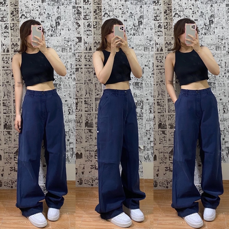Quần kaki túi hộp cargo pants 2hand