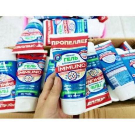 Sữa Rửa Mặt Ngừa Mụn Immuno Dạng Gel Của Nga - 150ml - Mịn màng đưa làn da bị mụn trở về thư thái | BigBuy360 - bigbuy360.vn