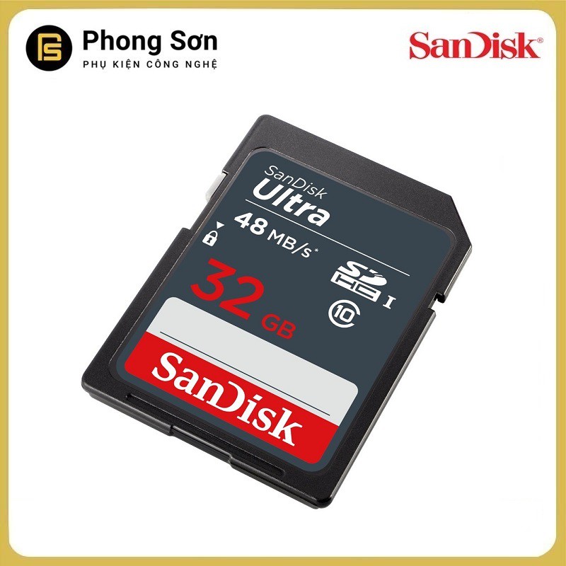 Thẻ nhớ SDHC 32GB Ultra 320x 48mb/s Sandisk | BigBuy360 - bigbuy360.vn