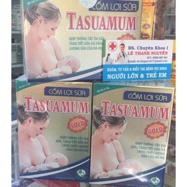 ✅(BV Từ Dũ) Cốm lợi sữa Tasuamum gold