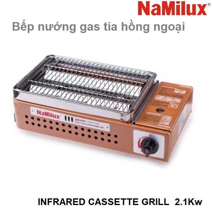 Bếp nướng gas Namilux NA 24N tia hồng ngoại