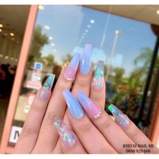 BỘT ĐẮP MÓNG EZFLOW 120ml CHÍNH HÃNG SIÊU MỊN, SIÊU DẺO, KO DỄ VÓN CỤC - POLYMER NAIL POWDER ĐỦ 3 MÀU WHITE, PINK, CLEAR