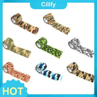 Outdoor First Aid Camouflage Anti-slip Non-Woven Self-Adhesive Elastic Bandage