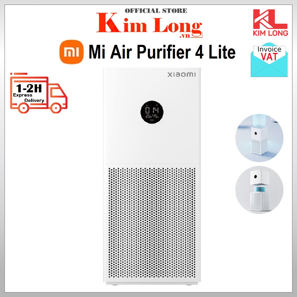 [Bản Quốc Tế - BH 12 tháng] Máy lọc không khí Xiaomi Mi Air Purifier 4 Lite (43m2) AC-M17-SC - Chính hãng