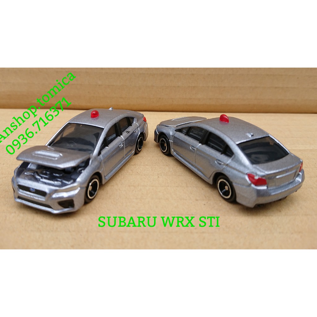 Mô hình xe C. Sát Subaru mở được cốp trước tomica Nhật Bản