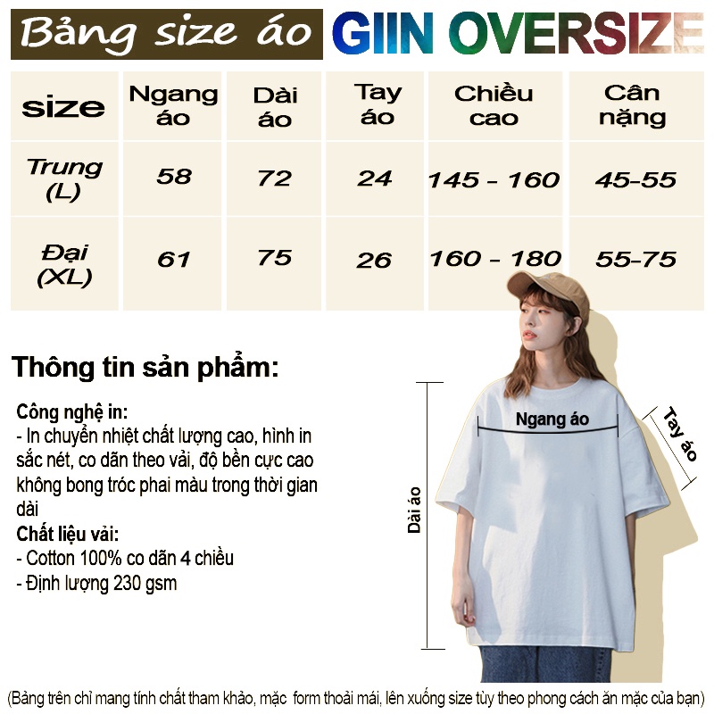 Áo phông tay lỡ GiiN form rộng in hình Official Cool  nam nữ kiểu thun unisex chất cotton 100% TS016B