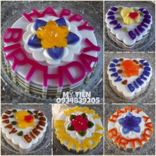 KHUÔN RAU CÂU  HAPPYRTHDAY 20cm