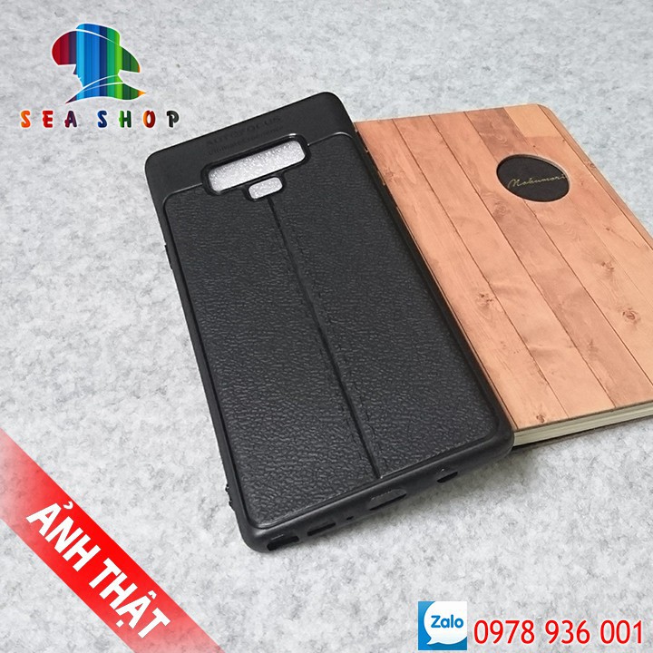 Ốp lưng Samsung Galaxy Note 9 vân da loại A