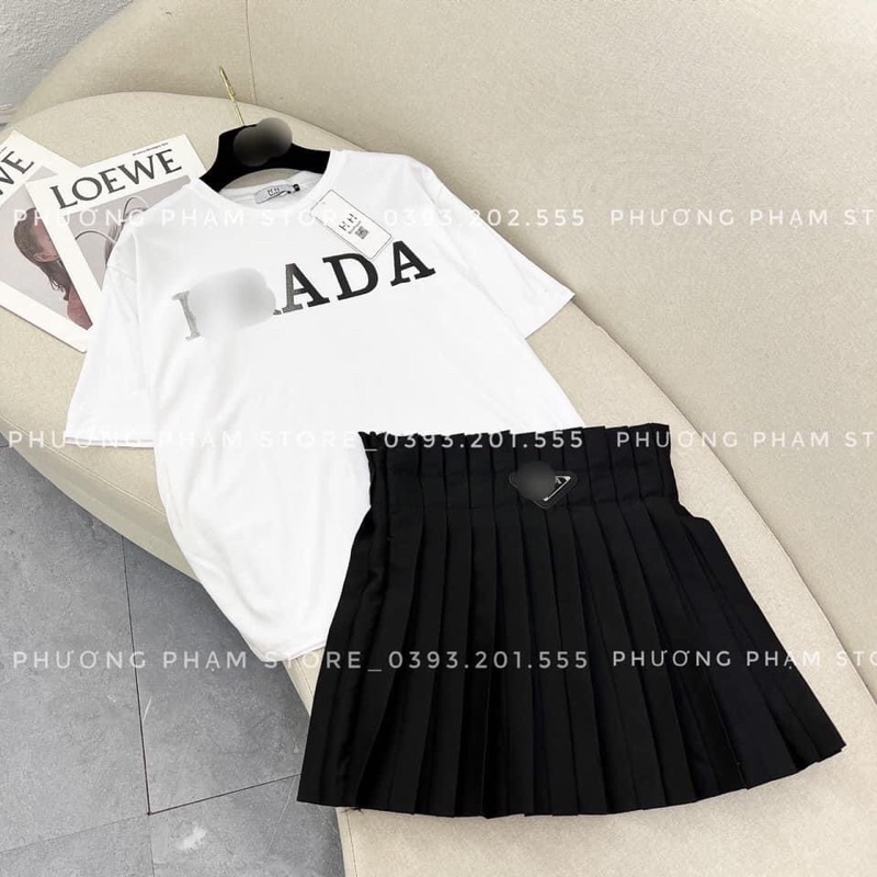 Set áo Phông , cv xếp Ly
