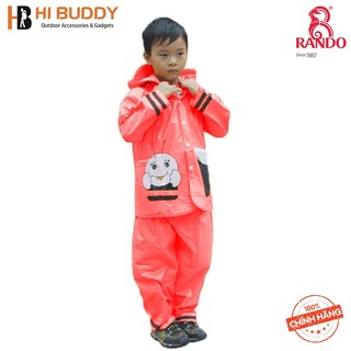 Áo mưa trẻ em bộ ong mật rando | tiện dụng, năng động | hibushop