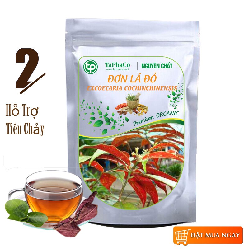 Lá đơn đỏ khô - Thảo dược Tấn Phát