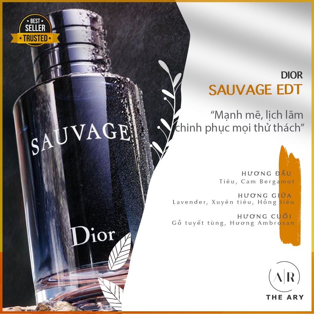 The Ary - Nước Hoa Nam Dior Sauvage EDT Sang Trọng, Lịch Lãm | BigBuy360 - bigbuy360.vn
