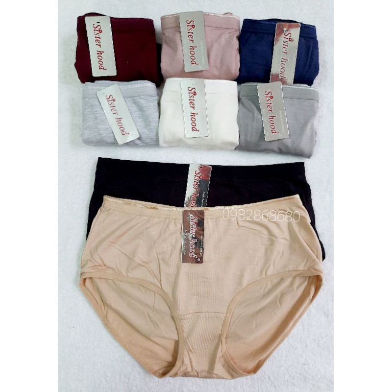 Quần lót nữ bigsize cotton cạp cao, ôm bụng Thái Lan Sister hood 5134 | BigBuy360 - bigbuy360.vn
