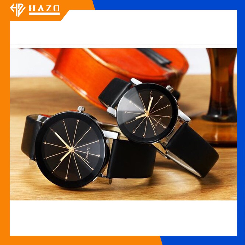 [QUÁ ĐẸP] ĐỒNG HỒ CẶP ĐÔI NAM NỮ DÂY DA MẶT ĐÁ THẠCH ANH CỰC ĐẸP | BigBuy360 - bigbuy360.vn