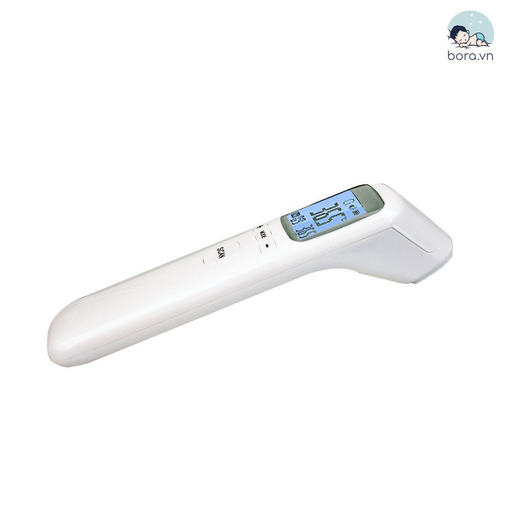 Nhiệt kế điện tử hồng ngoại cảm ứng GB-Baby đo trán đo sữa và môi trường cho bé