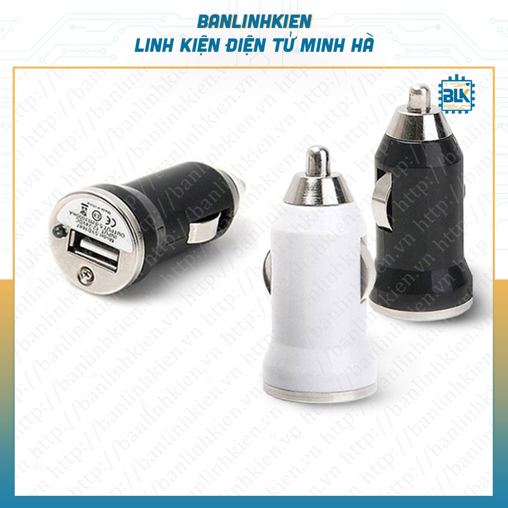 Sạc USB Cho Oto 5V1A