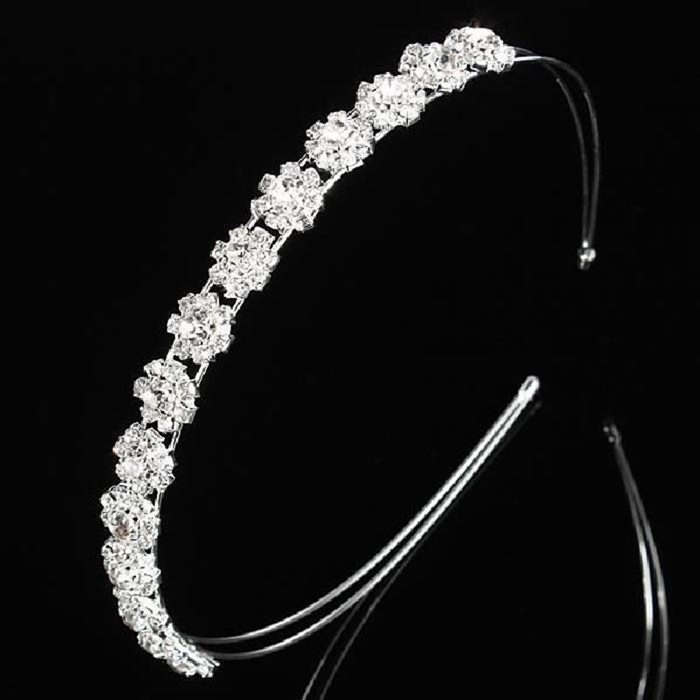 Cài tóc đính đá dễ thương cho nữ