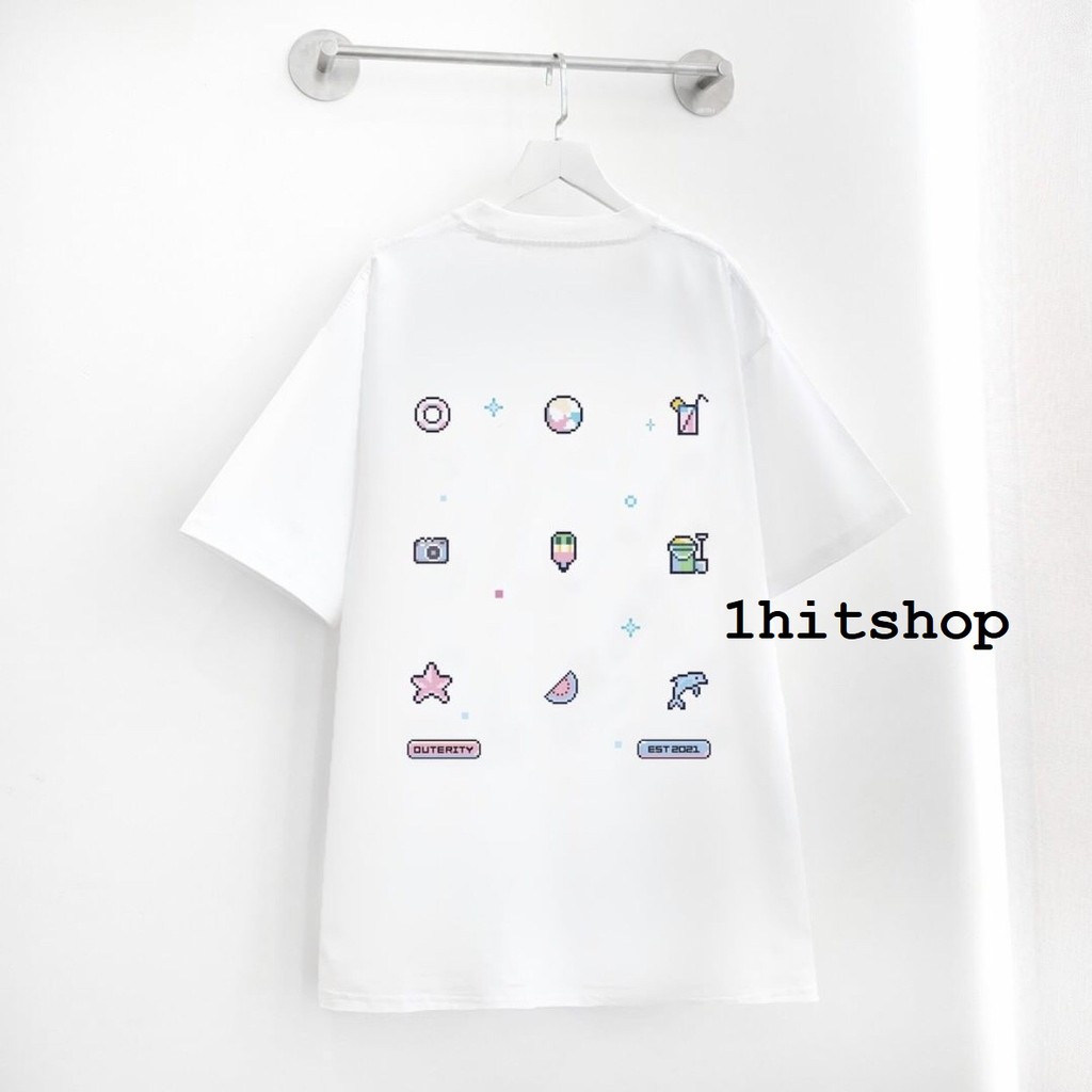 Áo Thun PIXCEL Nam Nữ Ulzzang Unisex 1hitshop