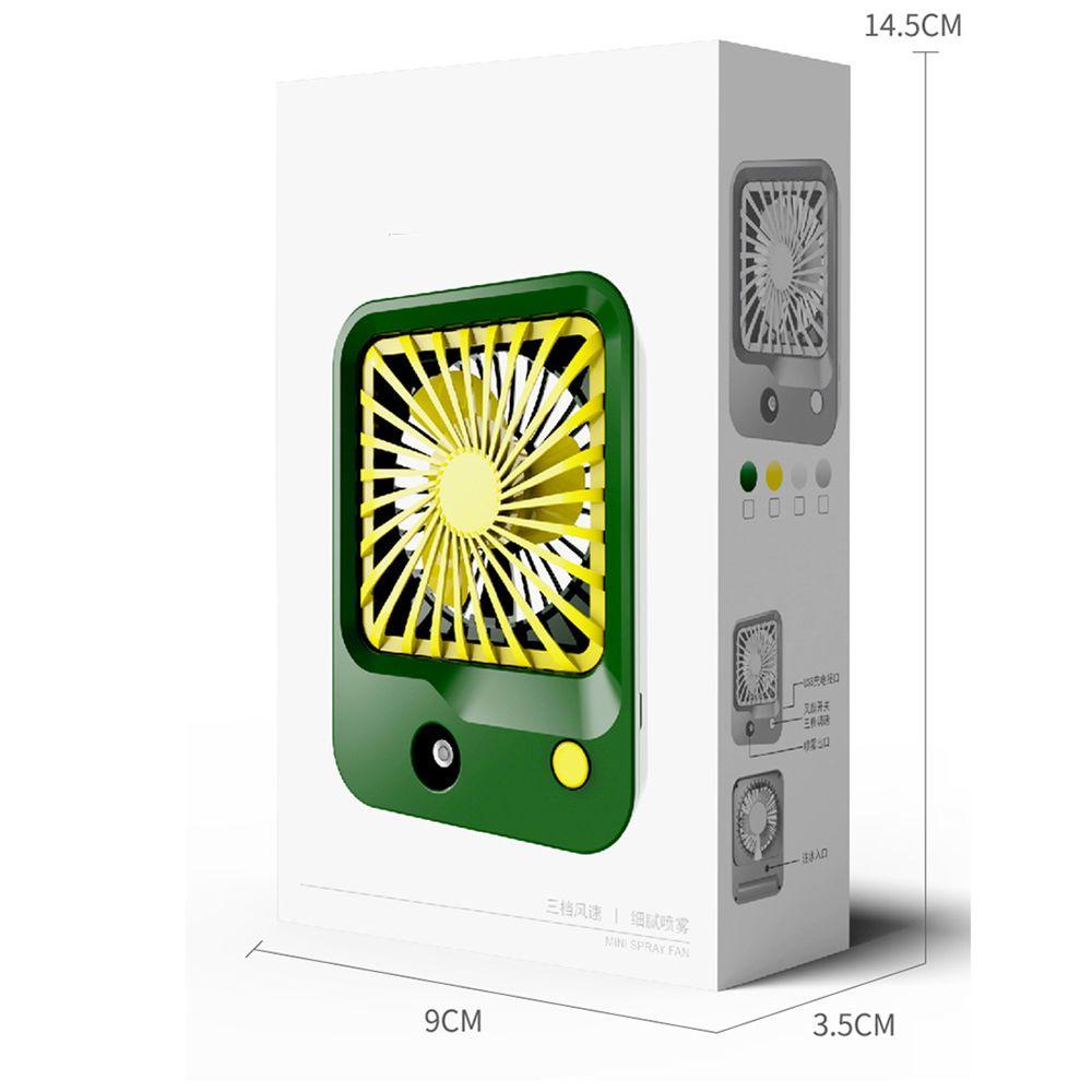 Quạt Phun Sương Tạo Ẩm Mini Không Gây Tiếng Ồn
