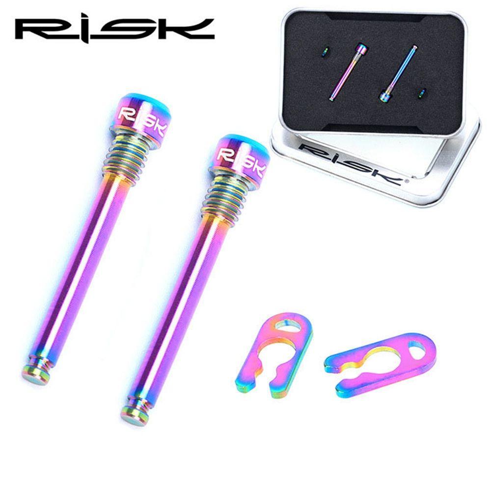 WATTLE Set 2 Kẹp Cố Định Đĩa Thủy Lực Bằng Titan Cho Xe Đạp Leo Núi