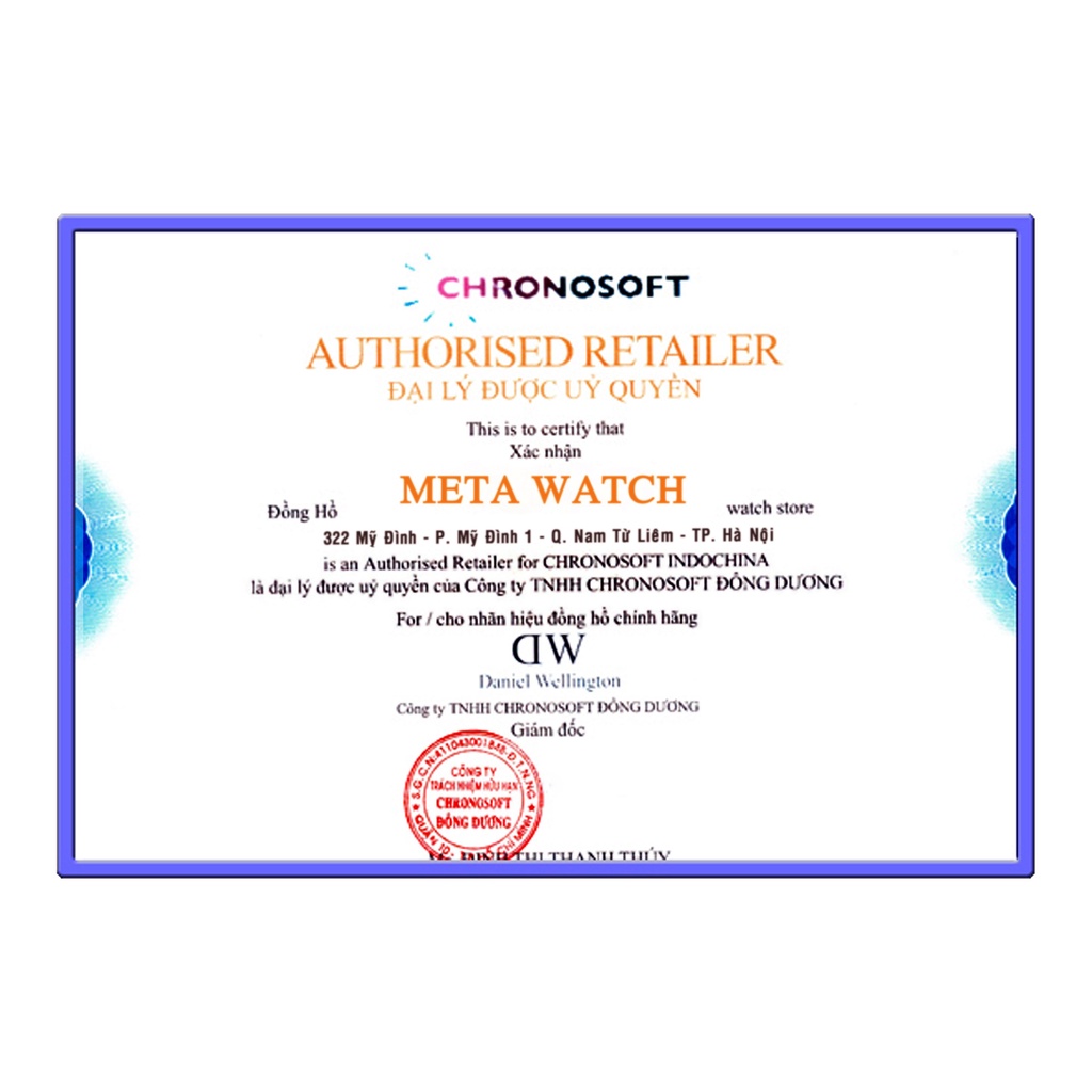 [Bảo Hành 2 Năm + Quà Tặng 50k] Đồng Hồ Nữ D.W Classic A13- Meta Watch | BigBuy360 - bigbuy360.vn