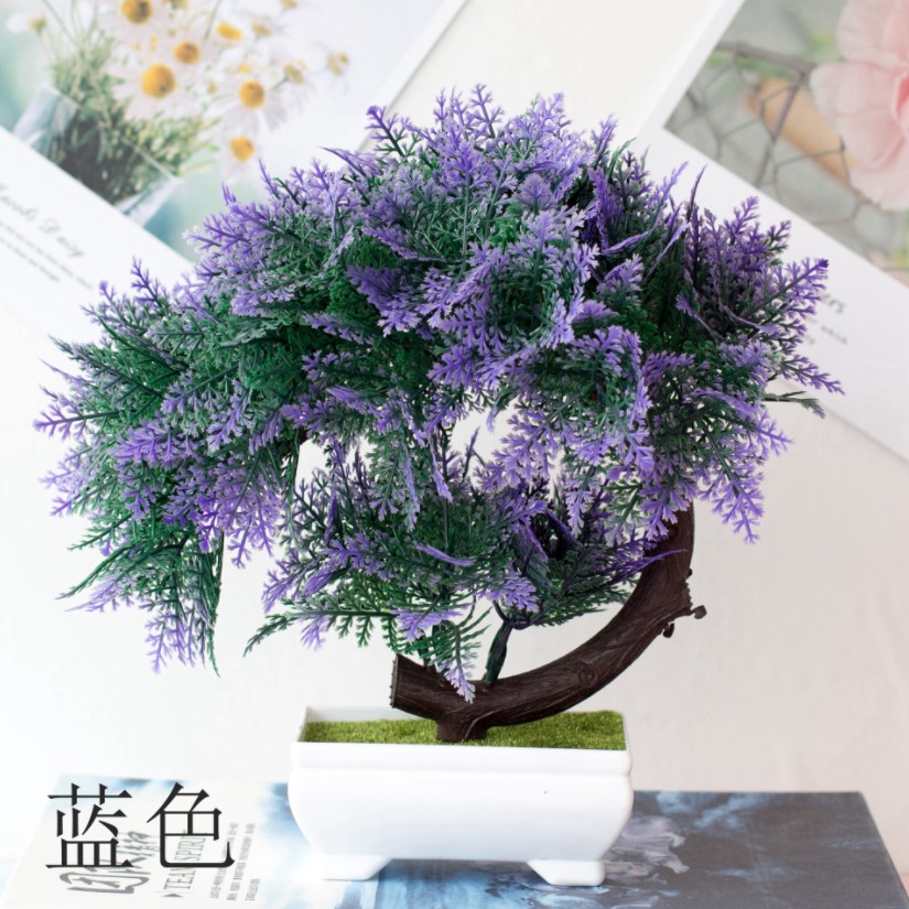 CÂY GIẢ BONSAI (kèm chậu) FREESHIP Cây để bàn - Siêu Đẹp