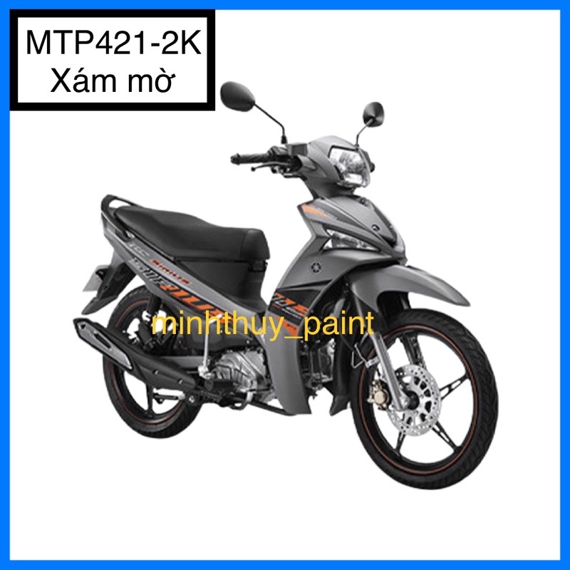 Sơn xe máy Yamaha Sirius màu Xám lông chuột MTP421-2K Ultra Motorcycle Colors