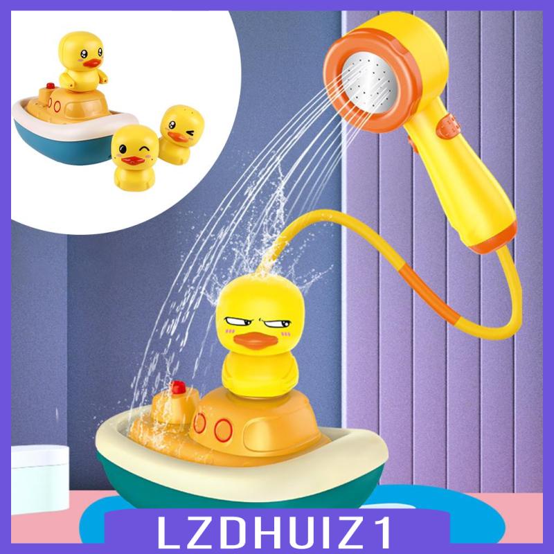 Đồ Chơi Phun Nước Điện Tử Tự Động Hình Chú Vịt Dễ Thương Cho Bé