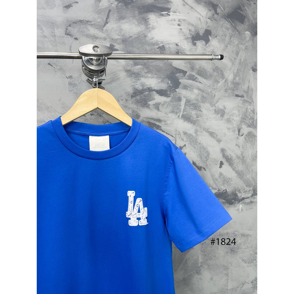 (HÀNG XUẤT XỊN) Áo xanh 1824 M//L//B LIKEPLAY L//A BLUE TEE Made in V//N full tag code  Size XS S M L