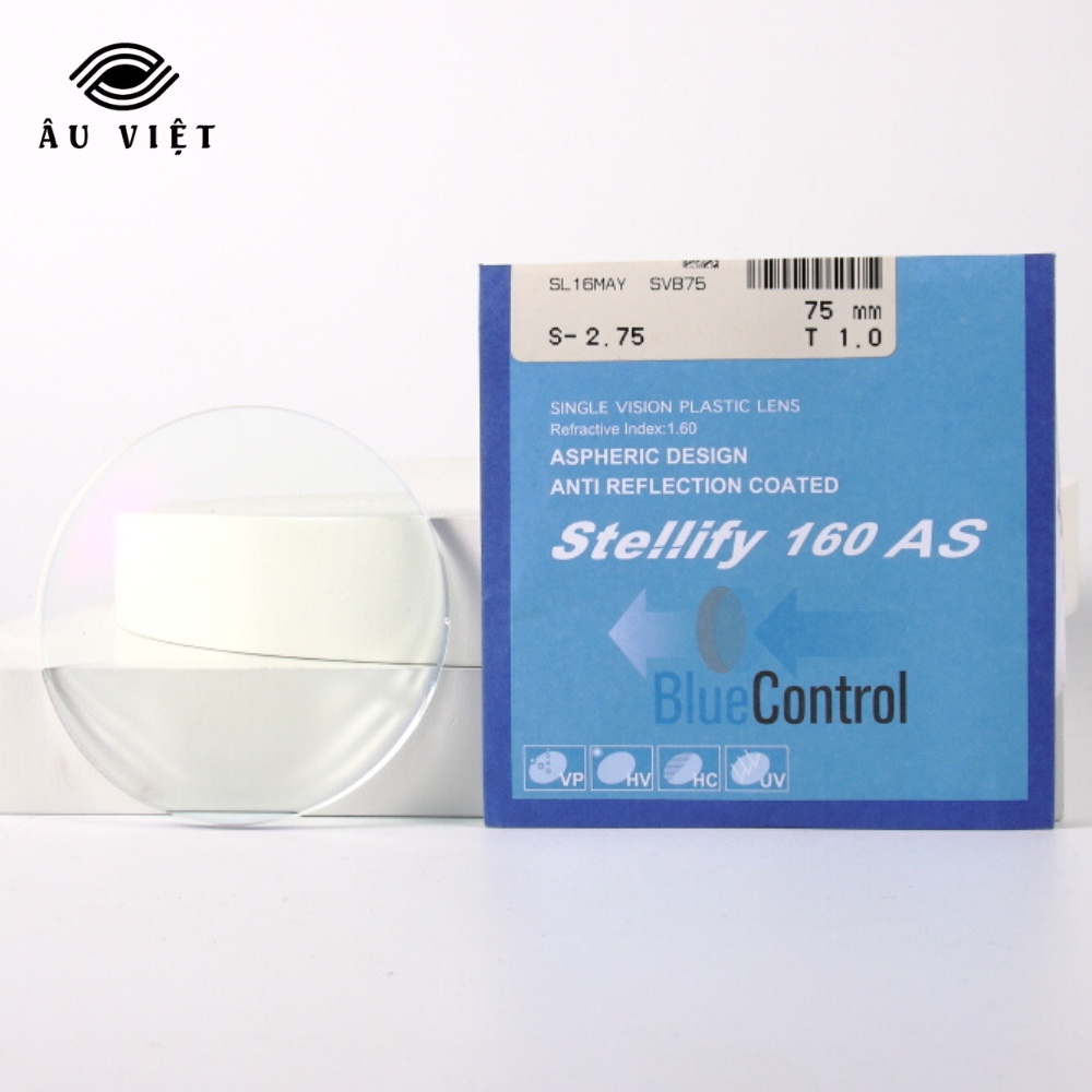 Tròng kính kiểm soát ánh sáng xanh HOYA Stellify Blue Control (Nhật Bản)