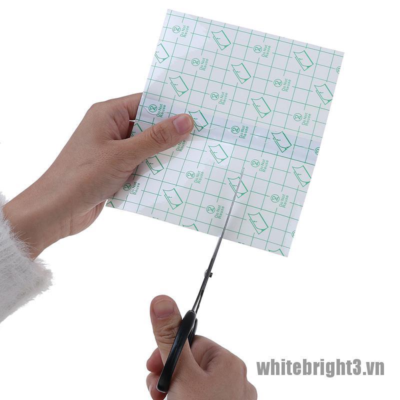 Bộ 10 Miếng Dán Cố Định Vết Thương Trong Suốt Chống Thấm Nước