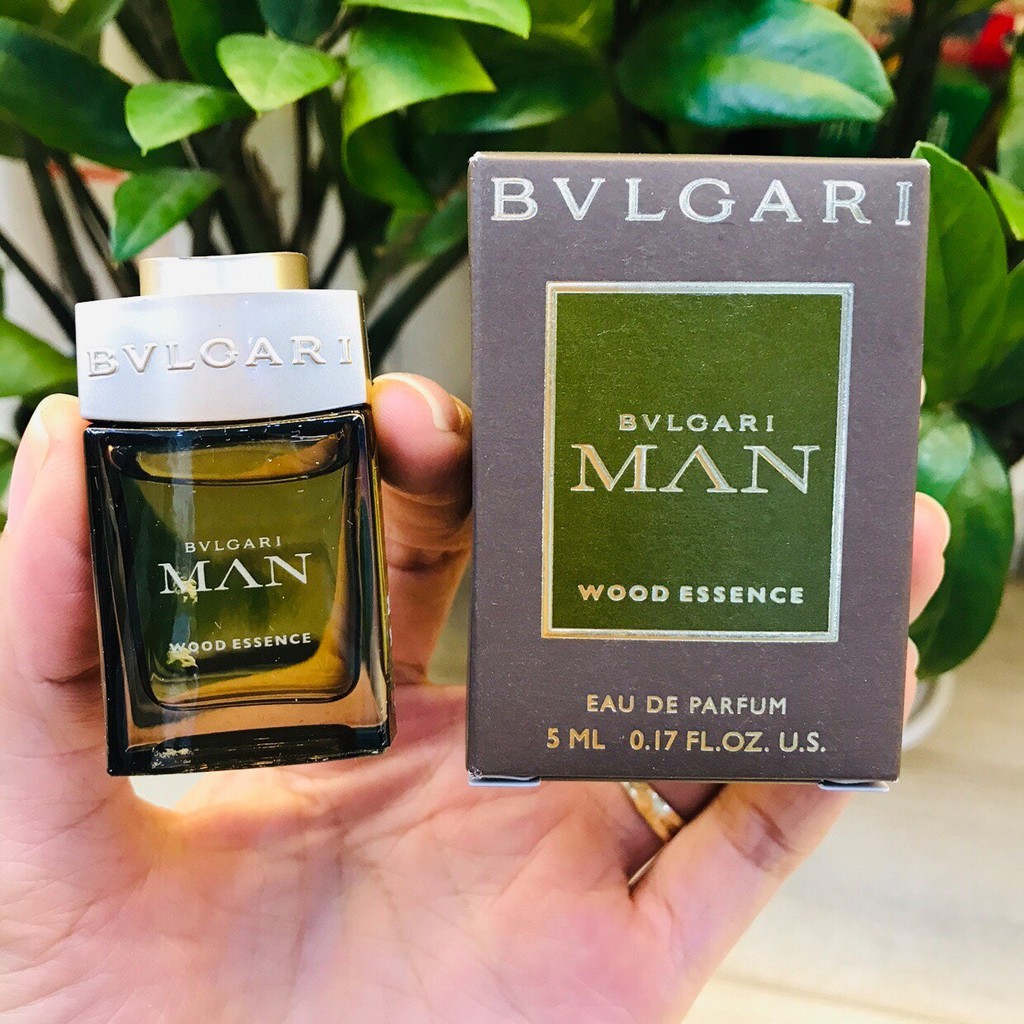 Nước hoa nam Bvlgari Man Wood Essence EDP 5ml