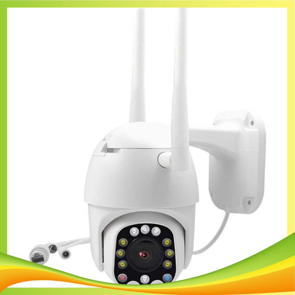 Camera IP Wifi Ngoài trời Yoosee Eye FF-C6W xoay 355 độ FullHD 1080P 8 LED hồng ngoại siêu xa