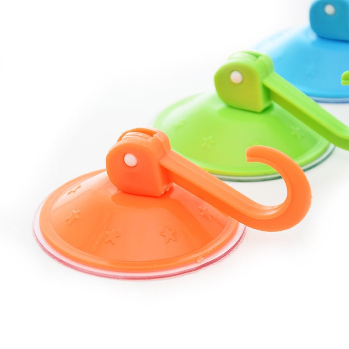 Móc Hút Chân Không Kiểu Tròn (Giao Màu Ngẫu Nhiên)