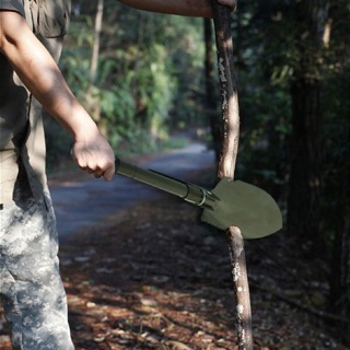 Bộ cuốc xẻng đa năng 4 in 1 đi phượt đa năng