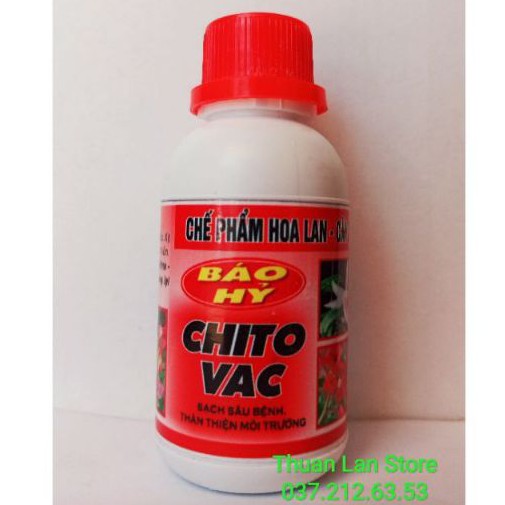 Chế Phẩm Trừ Nấm CHITO VAC Chuyên Dùng Cho Hoa Lan Cây Cảnh 100ml