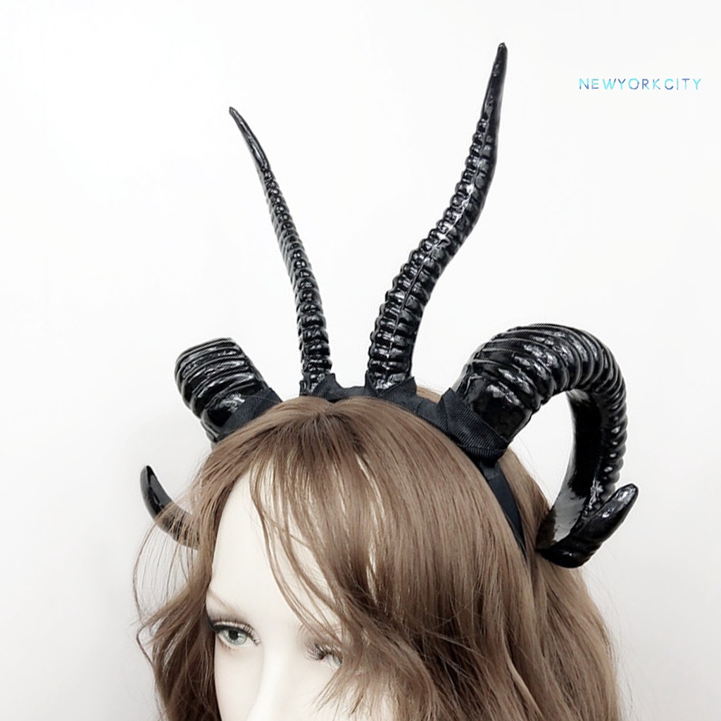 Băng Đô Sừng Nhựa Hóa Trang Động Vật Rừng Cây Cho Tiệc Hóa Trang