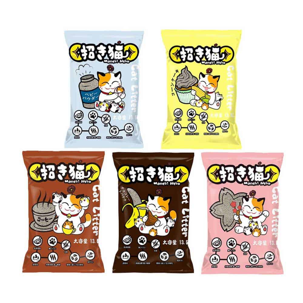 CÁT VỆ SINH CHO MÈO MANEKI NEKO - TÚI 5L