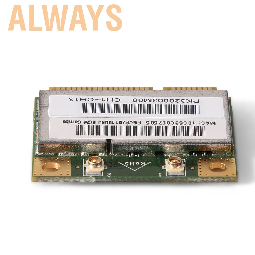 Thẻ Wifi Mini Bluetooth 2 Trong 1 Cho Intel / Ati Amd