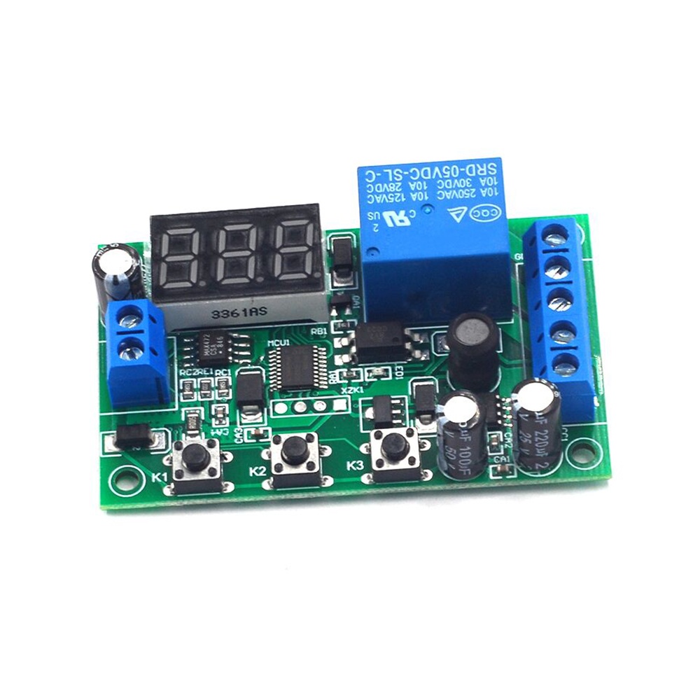 Mô-đun Rơ Le Bảo Vệ Quá Tải Đầu Ra DC 12-24v AC Kỹ Thuật Số