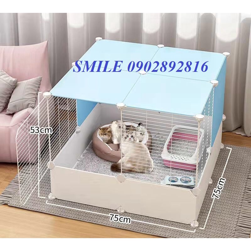 [MẪU MỚI] BÁN THEO BỘ CHUỒNG, LỒNG CHO THÚ CƯNG 4 Ô CHÓ MÈO THÚ CƯNG NHIỀU MÀU, SIÊU RỘNG THOẢI MÁI