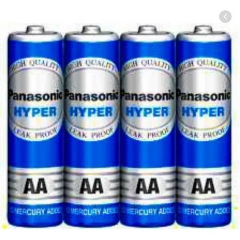 VỈ 4 VIÊN PIN AA PIN TIỂU Panasonic chính hãng