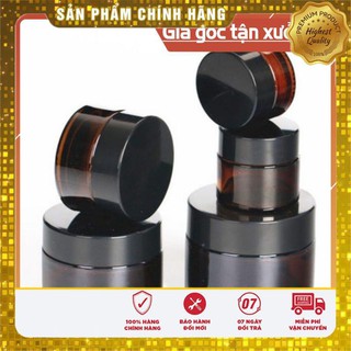 [30g/50g] Hủ kem thủy tinh nâu - hủ đựng mỹ phẩm - hủ đựng kem