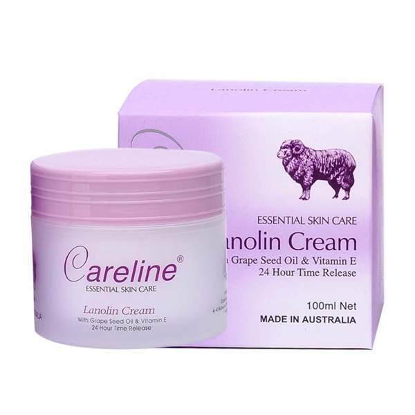 kem dưỡng da careline lanolin cream